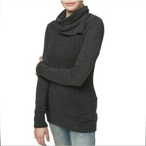 Kavu Grey Cowl Neck Sweetie Sweater S